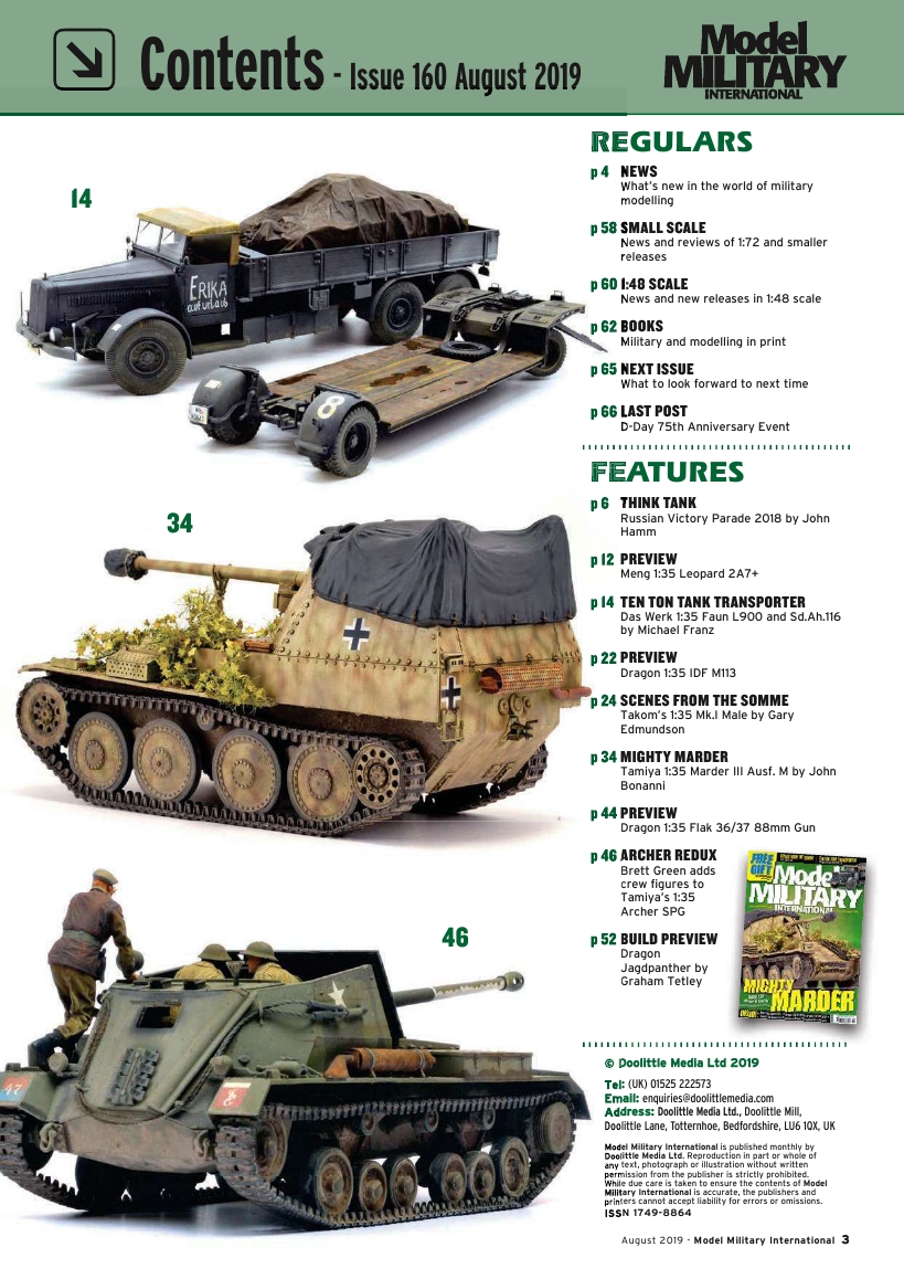 Model Military International 2019-160
